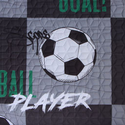 Покрывало Этель 1,5 сп Soccer team 145*2105 см, микрофибра  фото 2