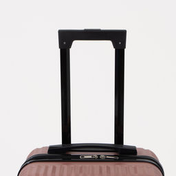 Чемодан малый 20, кодовый замок, цвет розовое золото - Simaland фото 6