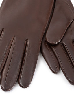 Перчатки женские ш+каш. TOUCH F-IS5800 d.brown - Eleganzza фото 3