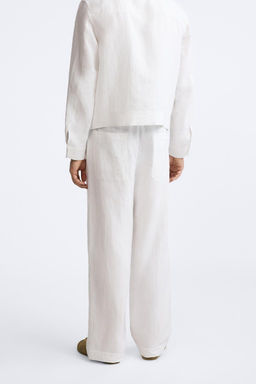100% HEMP TROUSERS - Zara фото 3