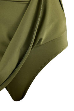 Haki V Yaka Kapl? Regular Etek Mayo TBESS26MA00052 - Trendyolmilla фото 2