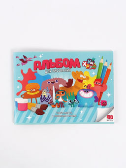 Цена за 2 шт. Альбом для рисования А4, 40 листов, Ум и Хрум