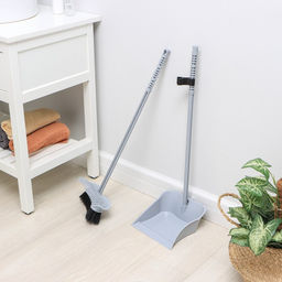 Набор для уборки Альтернатива «Комфорт», 3 предмета: совок, щетка, гребень, пластик, МИКС