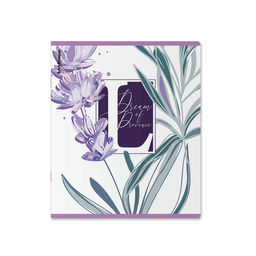 Цена за 5 шт. Тетрадь общая ученическая ErichKrause Lavender, 48 листов, клетка, выборочный УФ-лак_MIX-PACK фото 14