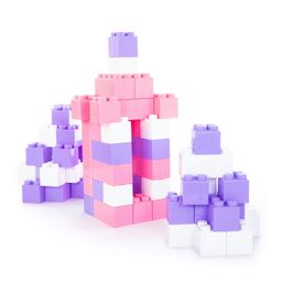 Конструктор строительный XXL, 72 элемента (v2) + соединитель (72 элемента) - Полесье фото 5