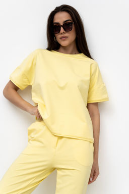 футболка из лёгкого хлопкового футера - Solo mio фото 9