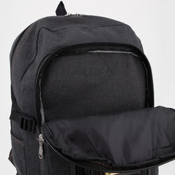 Рюкзак туристический, 60 л, отдел на молнии, наружный карман, цвет черный - Simaland фото 7