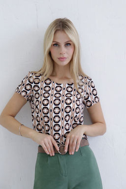 Блуза с коротким рукавом - Martichelli фото 25