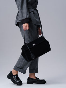 Замшевая сумка Nadi DBR 31356 черный фото 9