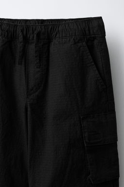 PANTAL?N CARGO / Negro - Zara фото 3