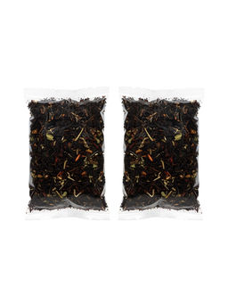 Чай новогодний чёрный Счастливого Нового года и Рождества, со вкусом клубники со сливками, 50 г