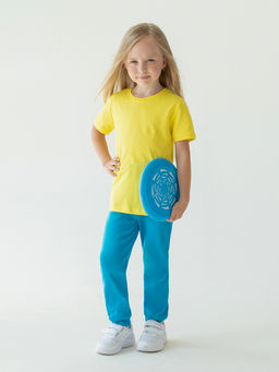 Штанишки детские бирюза