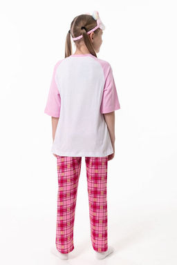 Пижама М225097Прб розовый/белый