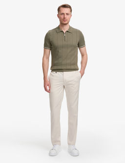 Bej Slim Fit Klasik Jogger Pantolon