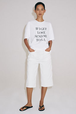 RIPPED T-SHIRT KATE MOSS X ZARA  фото 4