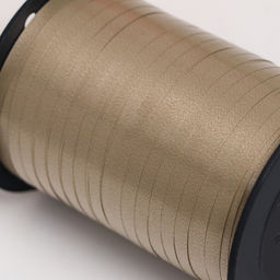 Лента для декора и подарков, бежевый хаки, 0,5 см х 250 м - Simaland фото 2