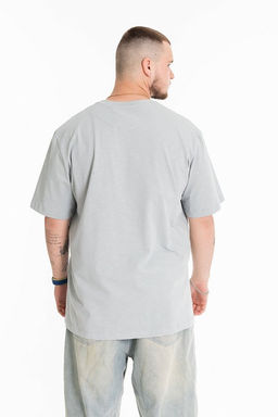 Футболка М125038Па серый - Елена фото 5