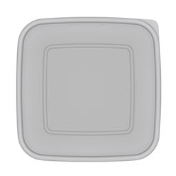 Емкость для СВЧ 0,7л квадратная арт.А (М1624)