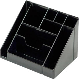 Подставка-органайзер д/канцеляр.мелочей Attache каскад 9 отд черный ОР11АЕ  фото 2