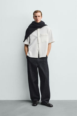 SOBRECAMISA CONFORT NON IRON / Blanco roto