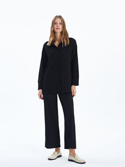 Beli Lastikli Dokulu Kad?n Pantolon