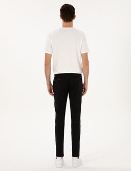Siyh Slim Fit Beli Lastikli Kordonlu Jogger Kanvas Pantolon - Pierre cardin фото 4