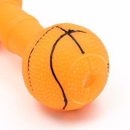 Игрушка пищащая Баскетбольная гантель, 15,5 х 6 см - Пижон фото 3