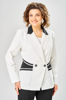 Костюм Anastasia Mak 1315 черный+молочный  фото 3