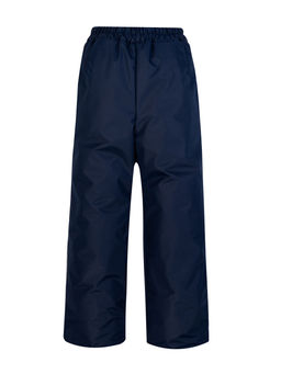 Брюки на поясе демисезонные темно-синие (110-116, 60)