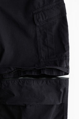 Pantal?n cargo zip-off Loose Fit - H&m фото 4