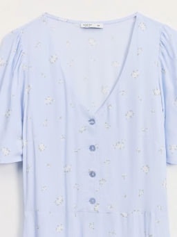 Платье миди с треугольным вырезом ZR2605012914-253 / Zarina  фото 3