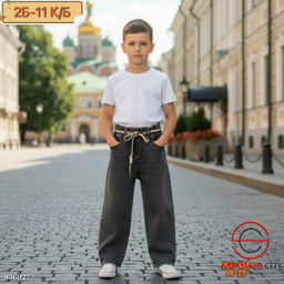 Джинсы с высокой посадкой