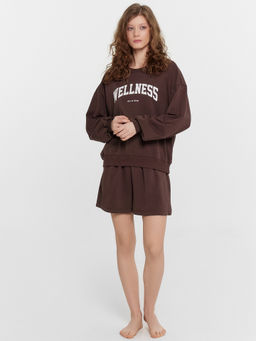 КОМПЛЕКТ ЖЕНСКИЙ (ДЖЕМПЕР, ШОРТЫ)