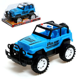 Джип инерционный Полиция, МИКС