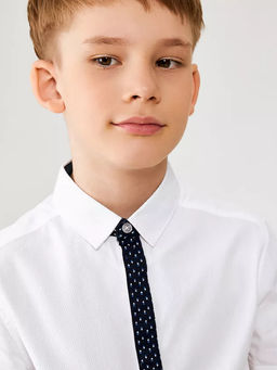 ACOOLA / Сорочка верхняя детская для мальчиков Poethy1 белый  фото 7