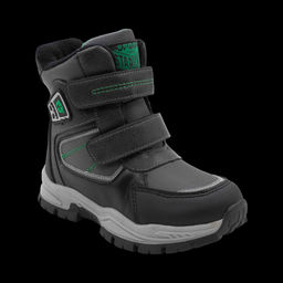 Ботинки мембранные на меху А6671-3 серые