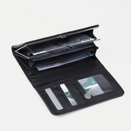 Кошелёк на магните, цвет чёрный - Simaland фото 4