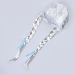 Карнавальный новогодний набор «Волшебная снегурочка»: шапка, варежки, парик с косичками, р. 52-54 см