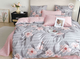 КПБ Boris Двусторонний Страйп-сатин BORDSS026 Семейный