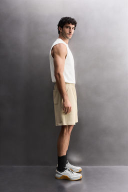 CAMISETA TANK HEAVYWEIGHT / Blanco - Zara фото 4