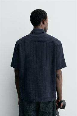 GEOMETRIC JACQUARD SHIRT - Zara фото 11