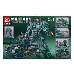 Конструктор Роботы. Танк-трансформер, 489 деталей - Simaland фото 5