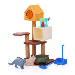 Игра питомец "Кошечка Бусинка" в коробке