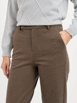 брюки женские укороченные с узором гусиной лапкой - Glenfield фото 5