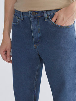 779 Regular Fit ??i Polarl? K??l?k Erkek Jean Pantolon