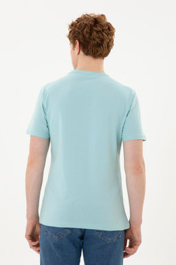 Мужская футболка водно-зеленого цвета - U.s. polo assn фото 12