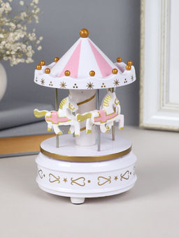 Шкатулка музыкальная Карусель 17х11 см / YR-106 /уп 36/72/ - Галеонтрейд фото 5