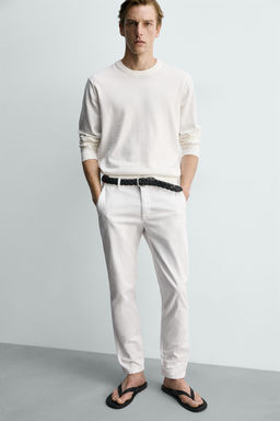 PANTAL?N CHINO SKINNY FIT / Blanco