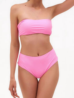 Топ купальный бандо женский MINAKU, цвет розовый размер 44
