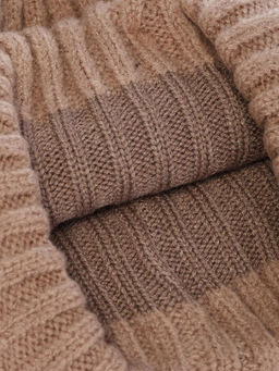Шапка жен. шерсть+акр LB-A53055 taupe - Labbra фото 8